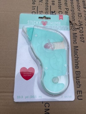 American Crafts 342038 Sticky Thumb Marathon Runner & Refill-Permanent Solid New