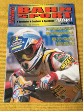 Bahnsport Aktuell Speedway Grasbahn Eisspeedway Langbahn Nr. 4 1995 + Poster