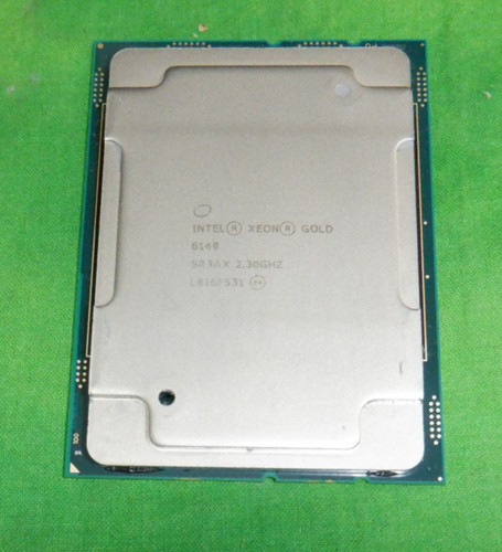 Intel Xeon 18-Core Gold 6140 2.3GHz Processor SR3AX CPU