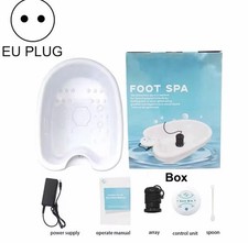 1PCS EU Ionic Foot Spa Detox at Home Bath Machine Soak to Remove Toxins  Basin