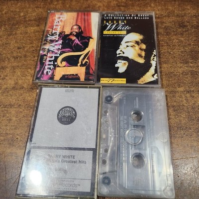 Barry White Lot of 4 CASSETTES, Greatest Hits, I Found Love, Put Me in Your Mix