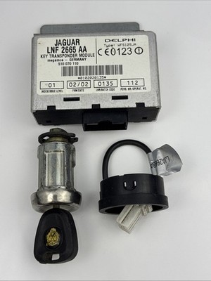95-03 Jaguar XJ6 XJ8 XJR Ignition Switch Lock Barrel W/ Key OEM | eBay