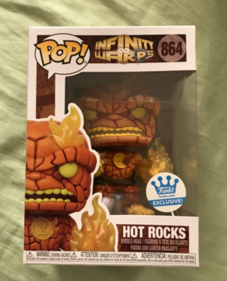 Marvel Funko Pop Infinity Warps #864 Hot Rocks Funko Shop