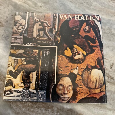 VAN HALEN LP FAIR WARNING  1981 SEALED MINT RECORD CLUB PRESS