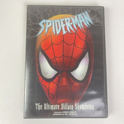 Spider Man The Ultimate Villain Showdown DVD 2002 Animation