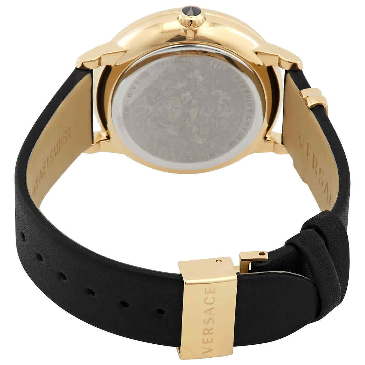 【NEW】VERSACE メデューサ ICON VEZ200722 レディース 腕時計 Versace Medusa Icon Diamond Quartz Gold Dial Ladies Watch