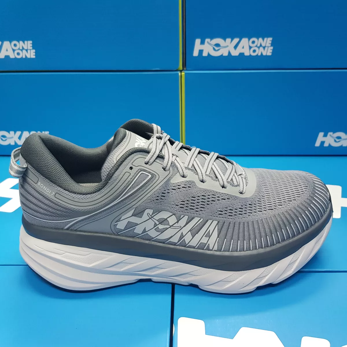 NEW Hoka One One 1110518/WDDS BONDI 7 Men's Running Shoes