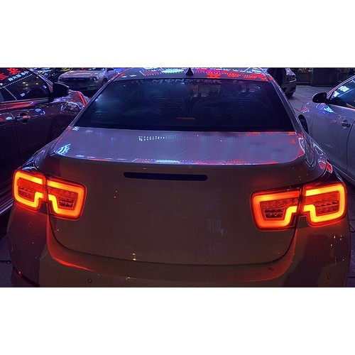 LH&RH For Chevrolet malibu LED TailLight Assembly 2013-15 Black Shell - Picture 14 of 16