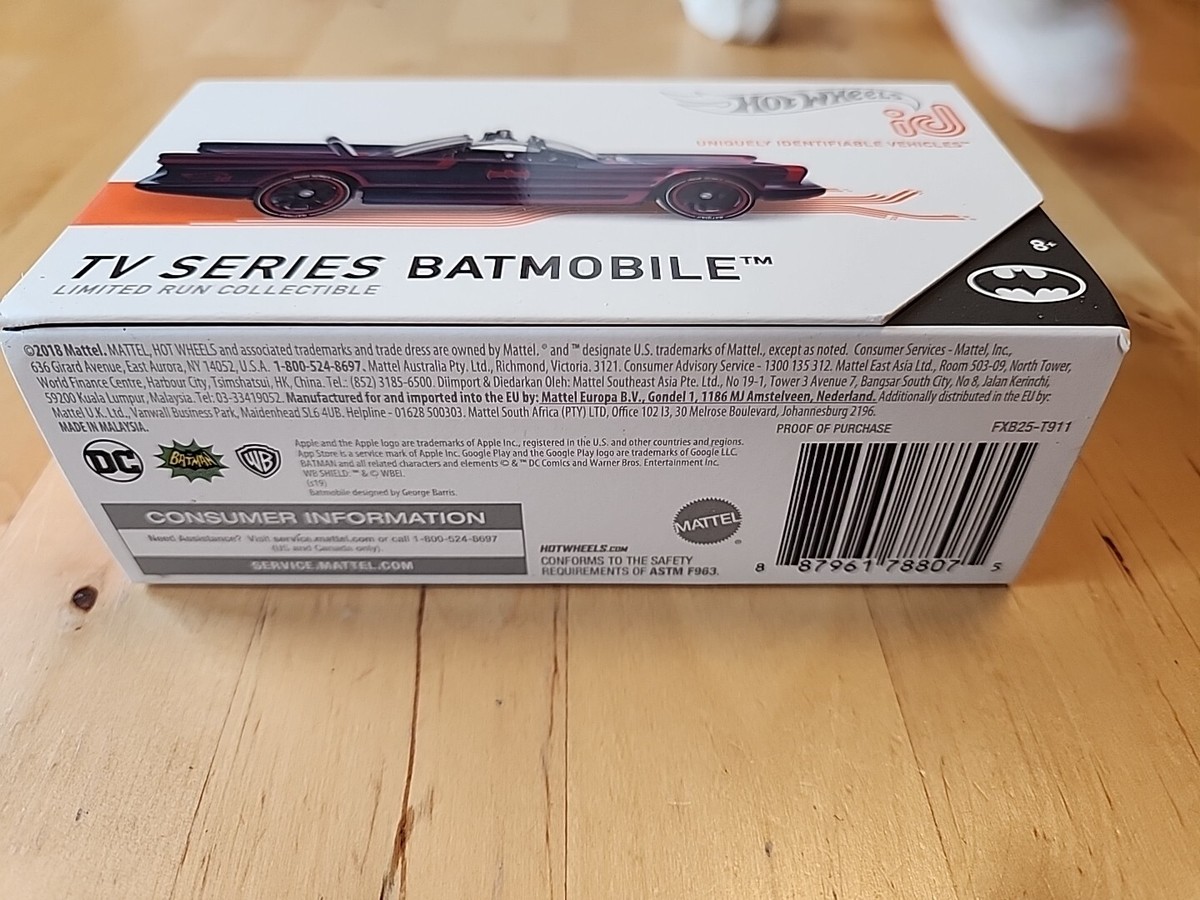 Hot Wheels 1:64 1966 TV Series Batmobile - FXB25 for sale online