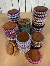Hair Tie Organizers Accessory Storage Wood Holder Hair Bands Made in the USA