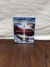 Man of Steel Blu-ray DVD UltraViolet Combo Pack DVD, Russell Crowe, Christophe