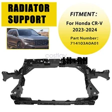 1x Front Radiator Support Assembly Fit Honda CRV 2023-2024 EX-L Hybrid LX Turbo