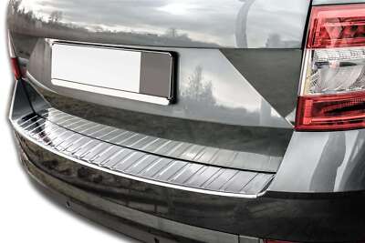 Edelstahl Ladekantenschutz passend für SKODA Octavia 3 Kombi FACELIFT 2017-20
