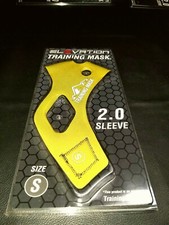 Nueva máscara de entrenamiento S Gold Elevation 2.0 - solo manga - con etiquetas.