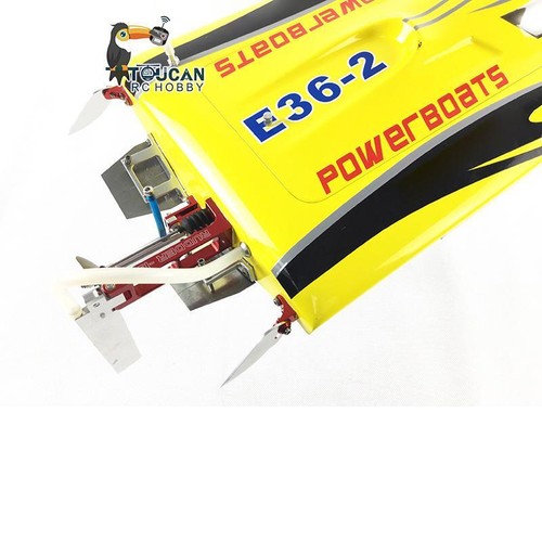 E36 Fiber Glass PNP Electric Race RC Boat Motor Servo ESC W/O Battery Receiver - Picture 11 of 15