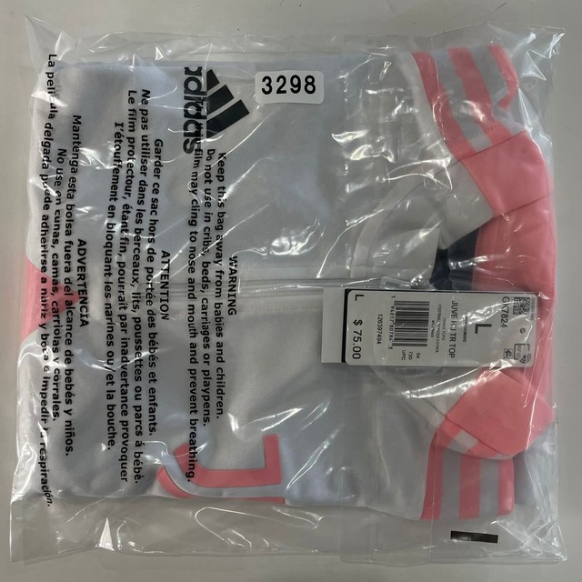 Adidas 1/4 Zip White Pink Juventus Humanrace Track LS Top Men's Sz L GK7824  for sale online | eBay
