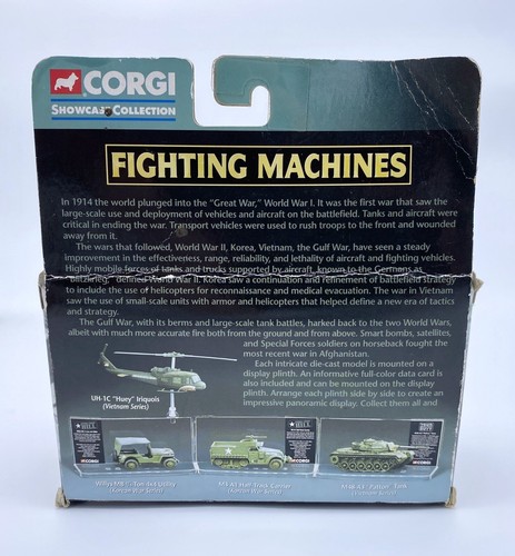Willys MB 1/4 Ton 4x4 Utility Vehicle Fighting Machines Corgi C590076 - Picture 4 of 6