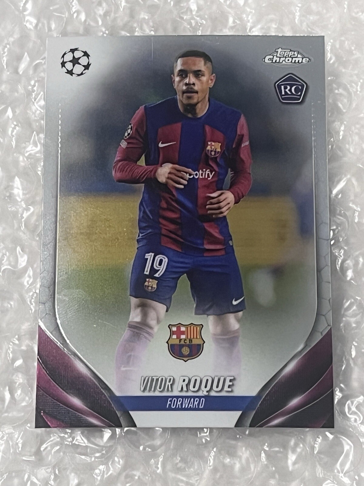 2023-24 Topps Chrome UEFA Club Competitions #28 Vitor Roque NM
