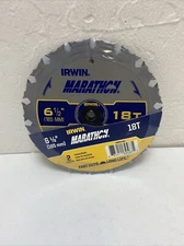 Irwin - Marathon Framing 18T Saw Blades - 6.5" - 2pk - #IWAS612182L
