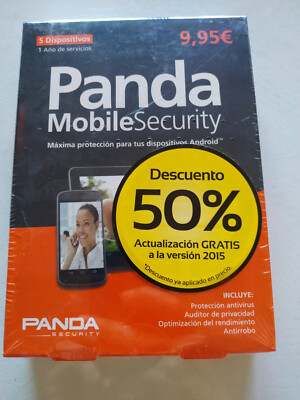 Panda Mobile Security 2014 Security 5 Devices 1 Año Am