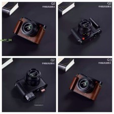 New Half Case For Leica Q3 Q2 Q QP Leather Insert Camera Cover Handmade
