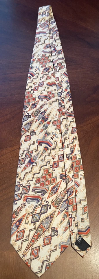 Gravata de pescoço masculina Structure 100% rayon - Imagem 3 de 4