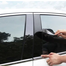 Fit For Buick Encore 2013-2022 10pcs Black Pillar Posts Trim Cover Decal Kit