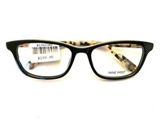 Nine West Eyeglasses Frames NW5142 001 Black Tortoise Blemishes 53-17-135