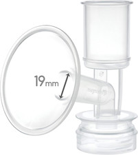 Breast Shield Flange Compatible for Ameda Breast Pumps MYA Joy Finesse 19 Mm, 1