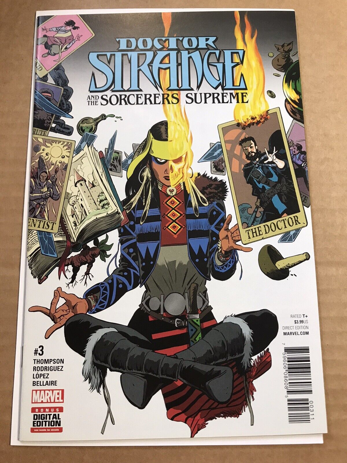 Doctor Strange and Sorcerers Supreme #3 1st Demon Rider Cover NM