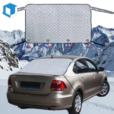 Magnetic Car Rear Snow Cover Back Windshield Ice Frost Sun Shade Protector Guard