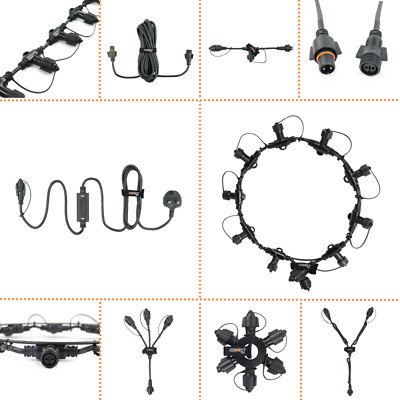 ConnectPro  Connectable Light Zubehör | Verlängerungsstecker Stromkabel Weihnachten