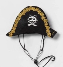 NEW Cat Pirate Hat Halloween Pet Costume Hyde  EEK