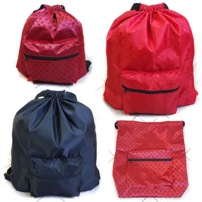 NEW Eco Backpack.Easy Smart Pack Book Shoes Bag.Lightweight Travel Backpack
