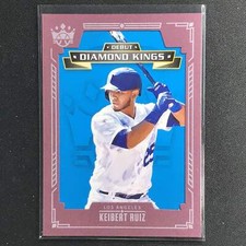 2021 Diamond Kings KEIBERT RUIZ Debut Diamond Kings Plum Framed #LD