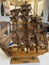 Antique Cutty Sark Wooden Ship Model 1869