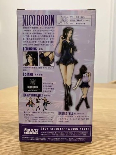 Figura de acción Figuarts ZERO Nico Robin vestido rosa versión One Piece Bandai Japón - Imagen 2 de 6