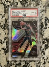 2018 Panini Select Trae Young Phenomenon Silver Prizm Rookie /99 PSA 10 