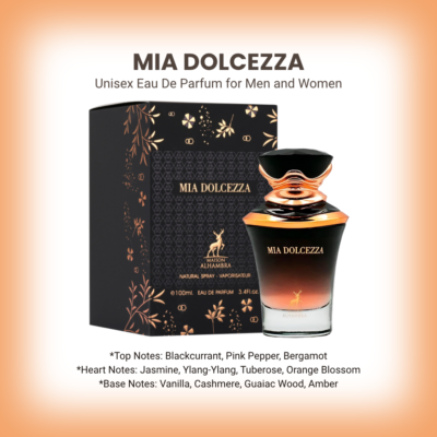Mia Dolcezza by Maison Alhambra 3.4 oz / 100 mL EDP Spray Unisex