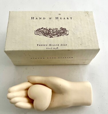 Gianna Rose Atelier Hand & Heart French Milled Soap 2 Piece Set 5.3 oz 150 g