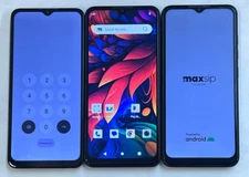 LOT OF 3 x Dialn G65 32GB 4G LTE Smart Phones / GOOD LCD's   **CARRIER UNKNOWN**