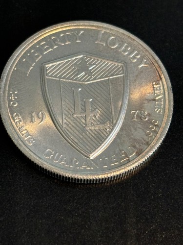 1978 Andrew Jackson Liberty Lobby 1/2 Troy Oz. .999 Fine Silver Round - Picture 4 of 4