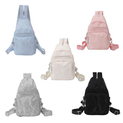 Simple Slings Bag Trend Chest Bag Small Backpack Chinese Styles Crossbody Bag