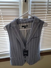 Small Gray Murano Dress Vest