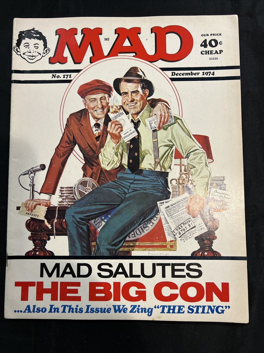 1974 MAD MAGAZINE NUMBER 171 DECEMBER | eBay