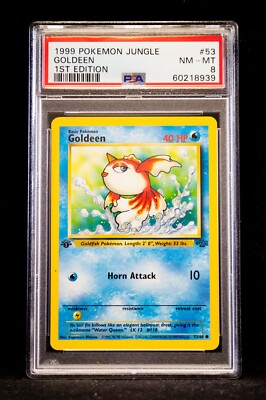 1999 Pokemon Jungle Goldeen #53 PSA 8 1st Edition | eBay