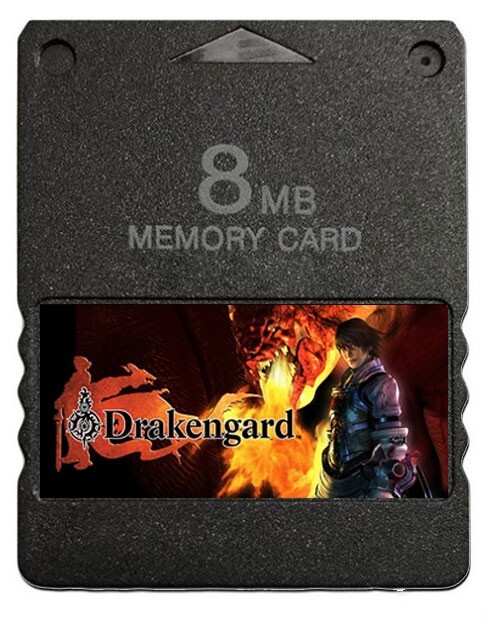 Drakengard PlayStation 2 PS2 Memory Card 100% Completed Save | eBay