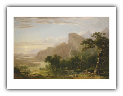 Asher Brown Durand: ''Landscape-Scene from 'Thanatopsis''' (1850) - Fine Art Print