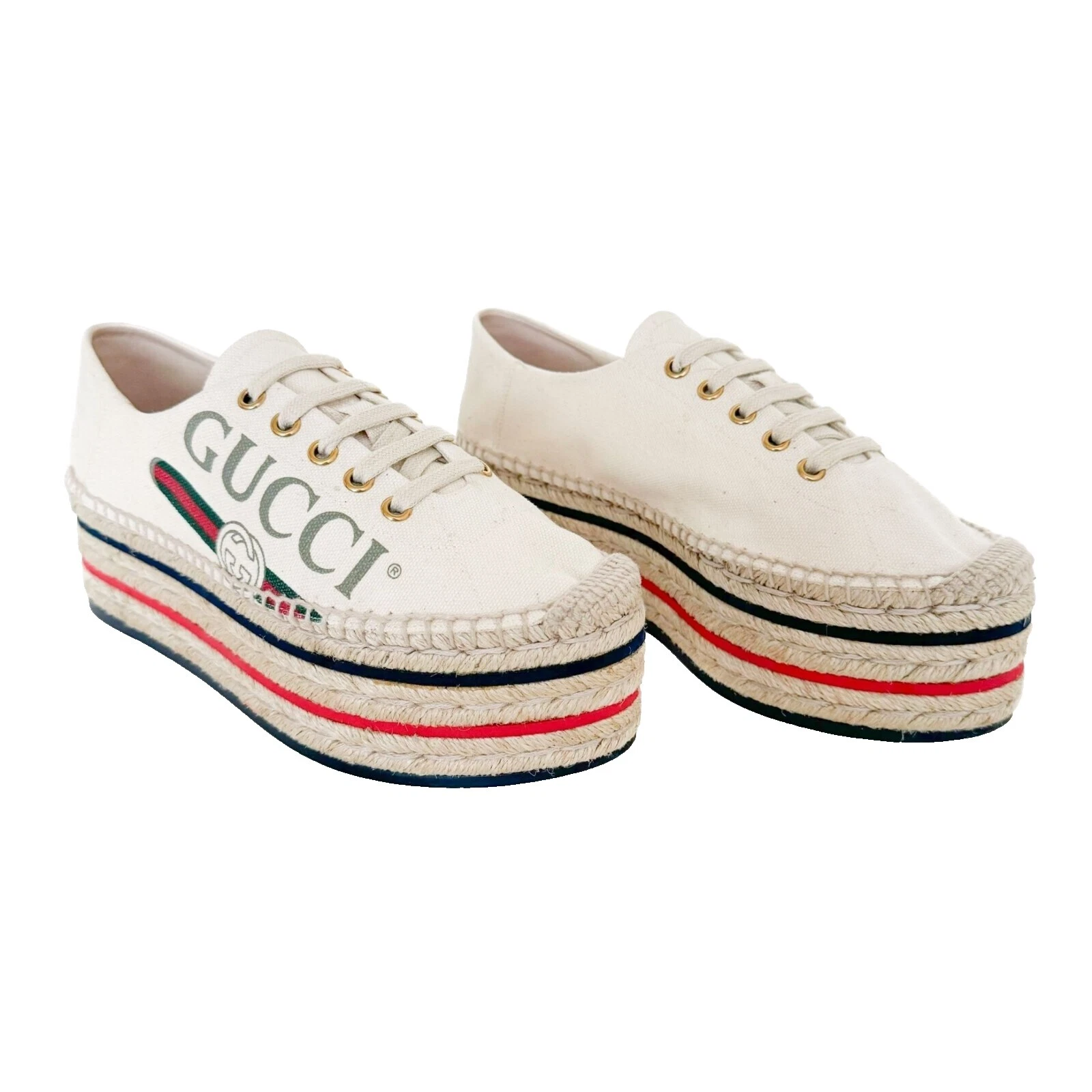 Gucci Striped Flats for Women