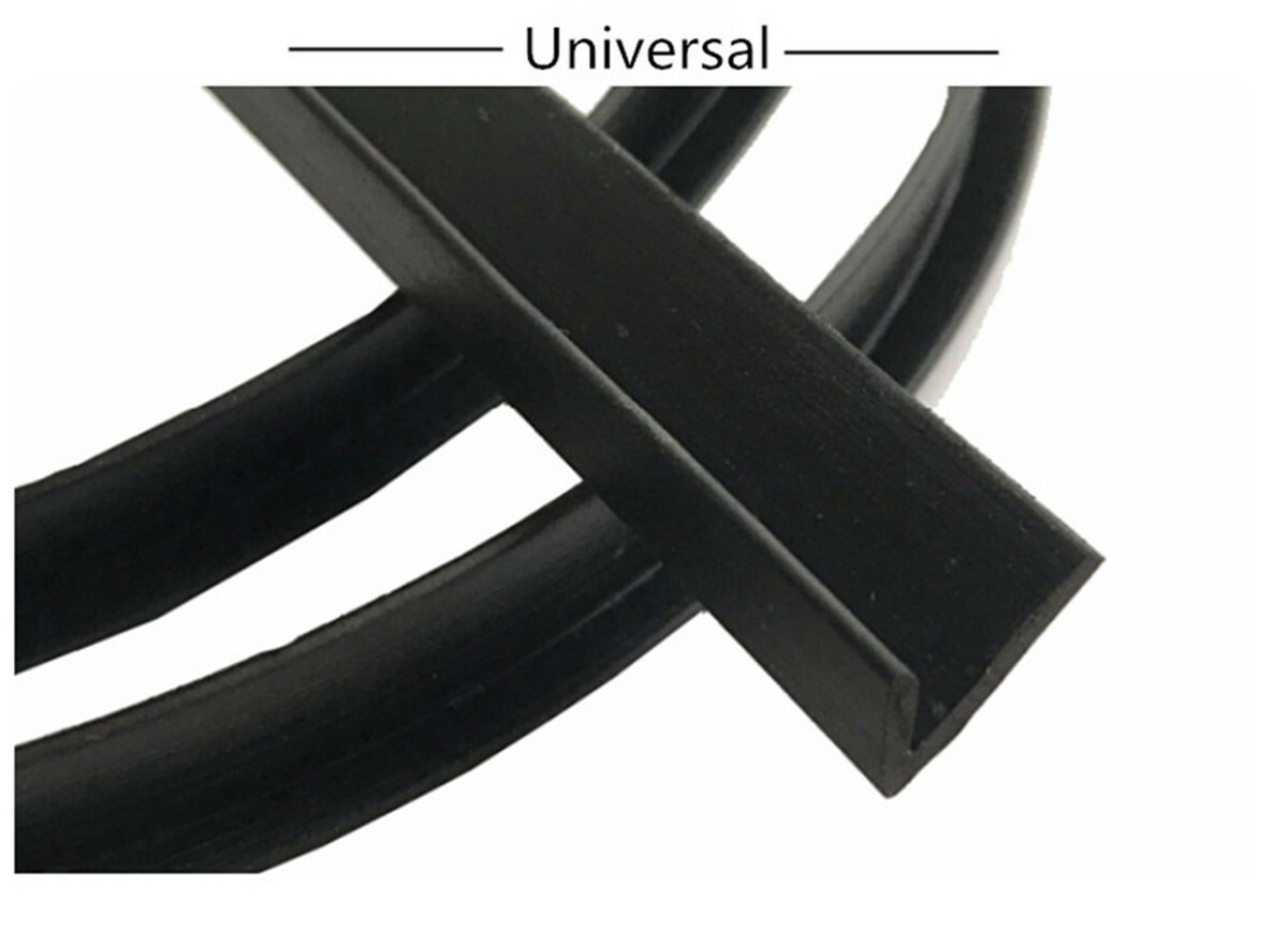 Vehicle Window Seal Strip Weatherstrip Rubber Sealing Strip Noise Insulation 4M